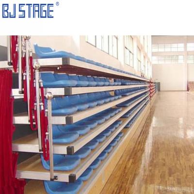 China Activities Used Basketball Outdoor Sports Scaffolding Stadium Bleachers With Plastic Seat for sale