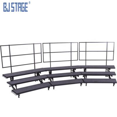 China Non-slip Choir Step Mat Folding Choir Stage is Suitable for Outdoor Activities for sale