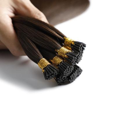 China Natural Appearance High Quality Full Cuticle Double Drawn Remy Human Hair Nano Tip Hair Extensions for sale