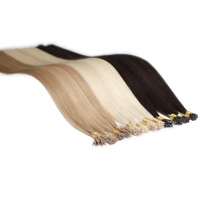 China Natural Appearance Wholesale Prebonded Hair Remy Double Drawn 100% Full Cuticle Intact U Tip Hair Extensions for sale