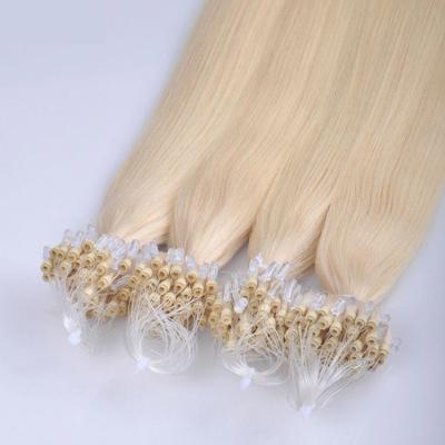 China Natural Appearance Easy Stitching I Tip Hair Extension 100 Human Hair Bundle Highlight Color Smooth Natural Virgin Hair Cuticle Aligned Vendor for sale