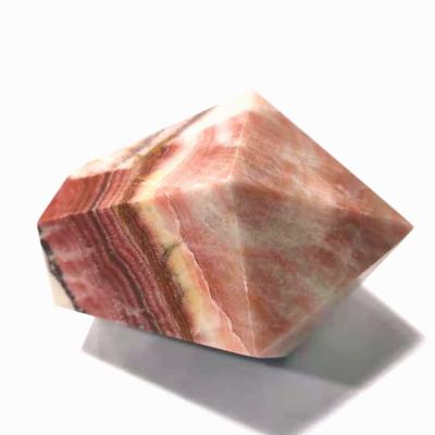 China China Wholesale Gemstone Towers Natural Rhodochrosite Gemstone Processing Rhodochrosite Tower for sale