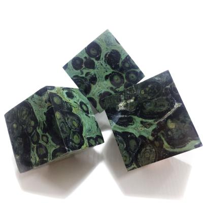 China India crafts high quality crystal stone crystal therapy kambaba cube semi precious stone wholesale for sale