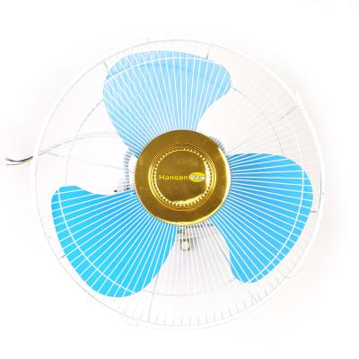 China No cheap price 2022 16 inch iron blade orbit fan new in blue color orbit fan for sale