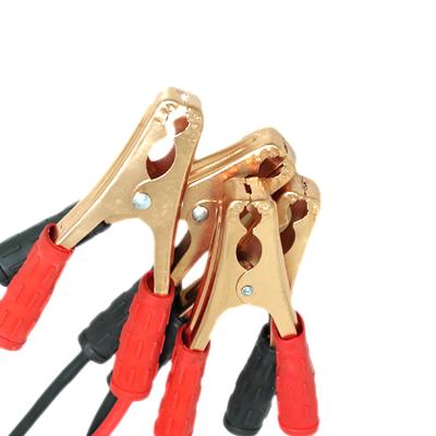 China Customizable 200A 2.5m Copper Plated Automatic Clamp 100A Jumper Booster Battery Cable for sale