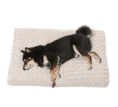 China Breathable Anti-Slip Washable Mattress Dog Bed Crate Pad Mat 24/30/36/42 Pets Kennel Pad For Dogs Sleeping for sale