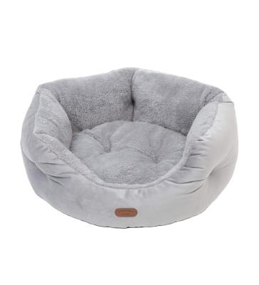 China Breathable Dog Bed for Small Dogs Washable Round Cat Beds for Indoor Cats Round Pet Bed for Puppy and Kitten with Slip-Resistant Bottom for sale