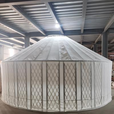 China Extended Type Bamboo Sinoyurt Yurt Strong Winds For Whole Season Use As A Perfab House for sale