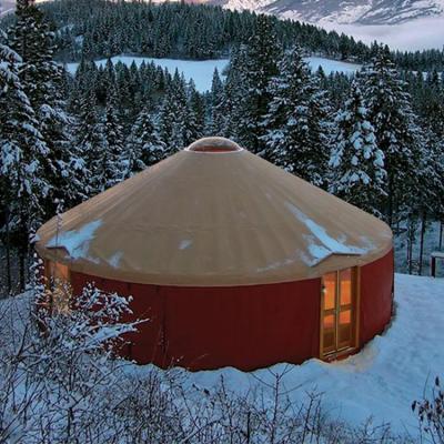 China Extended type Sinoyurt: 8m mongolian for modern glamping yurt home ale wooden ale wooden toy new style mongolia for sale