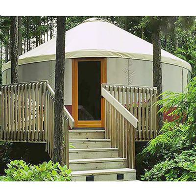 China Extended Type Large Sinoyurt Yurt Canvas Material Ger With Track for sale