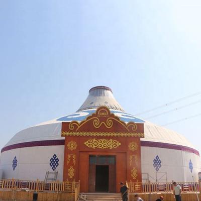 China Sinoyurt Large Size Extended Type Large yurts for sale with loft for sale