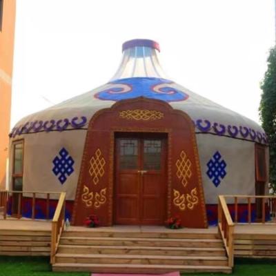 China Sinoyurt large size extended type buy mongolian yurt with loft for sale