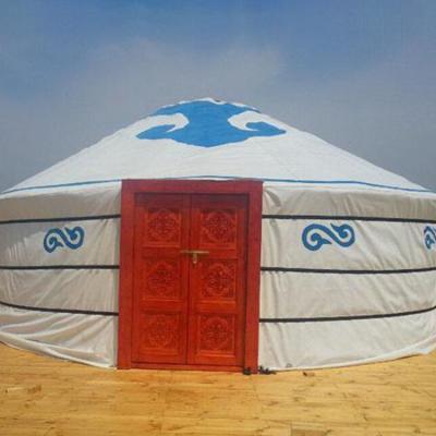 China Extended Type Life For Sale Canada Tough House Felt 10 Meter Traditional Wooden Yurt for sale