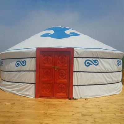 China Extended Round Yurt Dome Canvas Price Tradition Mongolia Wooden Yurt Type for sale