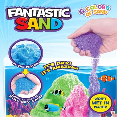 China Diy Toys Kid's DIY Toys Bucket Underwater Magic Sand 250g for sale