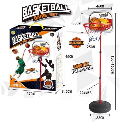 China Iron 1.6m Liftable Movable Adjustable Ring Iron Basketball Stand For Games Cheap Size Ball Prices Wholesale FX669-1 37*9.5*46cm for sale