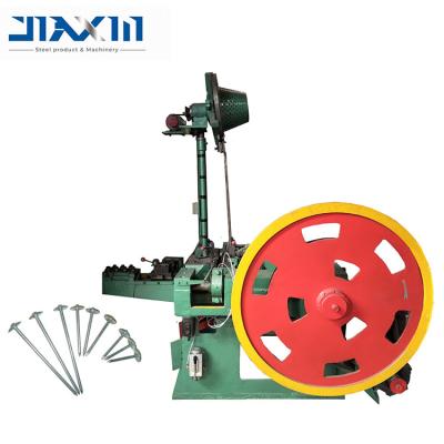 China Iron Nails Hot Selling Automatic Umbrella Head Roofing Nails Making Machine for sale