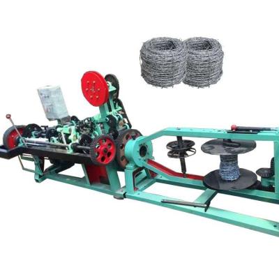 China High Speed ​​Automatic Building Material Stores Double Twist Barbed Wire Machine for sale