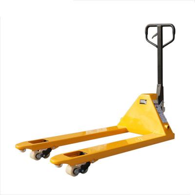 China Machinery Repair Shops Goods Transpallet AC Mount Pump Hydraulic Jack Forklift Hand Pallet Truck for sale