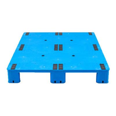 China Single Faced Plastic Repurpose Layed Base Foldable Pallet Forklift Pallet Crate for sale