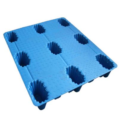 China Single Sided High Impact Force Blow Molding Plastic Pallet 1200*1000 for sale