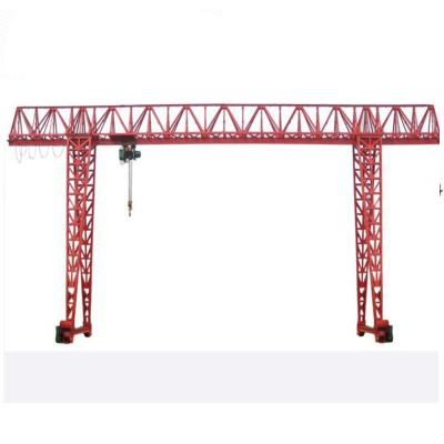 China Ground Control Gantry Crane 10 Ton Cd Crane One Frame Truss Structure Weight Girder Single Girder Gantry Crane for sale