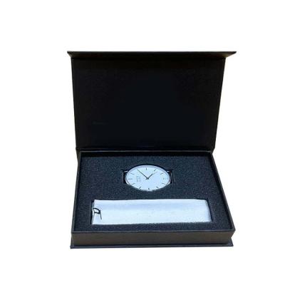 China Wholesale Luxury Magnetic Recyclable Custom Size Closure Paper Watch Box Keepsake Gift Box for sale