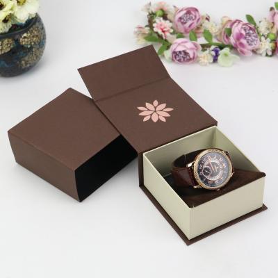 China Recyclable Luxury Magnetic Closure Watch Box Gift Packaging Custom Shipping Packaging Gift Box for sale