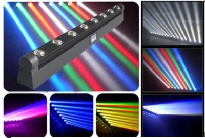 China 8 eyes led disco beam light for club  Four-colors Red Green Blue White 8PCS Cree Bulbs LED Moving Head Light LED Matrix for sale