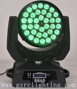 China 4 in 1 10W With Zoom LED Moving Head Wash Light 36Bulbs for sale