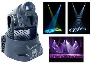 China Ballroom Mini LED Stage Spotlights DMX512 15W Moving Head Stage Light for sale