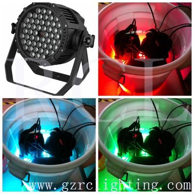 China IP65 Waterproof Outdoor LED Par Cans RGBW 3w Show Lighting Fixtures 25° Angle Ri-Color for sale