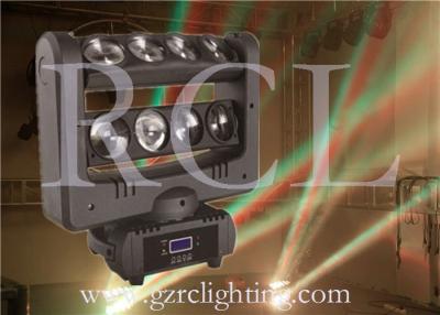 China Led Stage Moving Head Spider Light With 8 Head 10Watts RGBW LED moving head light for sale