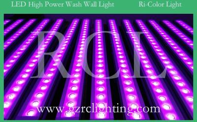 China DMX512 dimmer IP65 LED Wall Washer Lights , colorful RGB led bar for sale