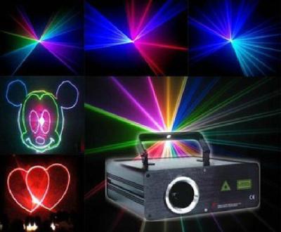 China 500MW Full Color Animation Laser Stage Lighting / Night Club Stage Laser Light for sale