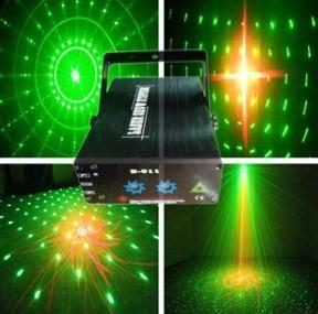 China Laser Show Equipment Duble Holes Eight Patterns Firefly Laser Light for sale