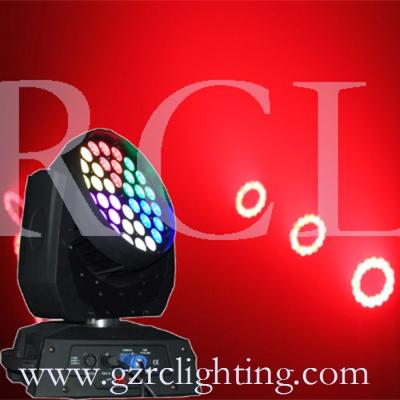 China 15W RGBWA 5 in 1 36pcs LED Wash Moving Head with zoom effetct stage lighting for sale