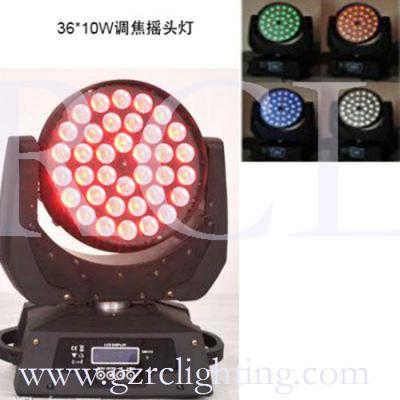 China Live performances Stage Lights 36pcs 10W RGBW 4 in 1 LED Moving Head Wash  lighting for sale