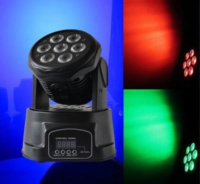 China 7x10W RGBW 4 in 1 LED moving head  wash light，stage light for sale