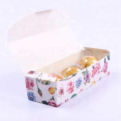 China Recyclable custom coated craft mooncake gift packaging paper box for sale