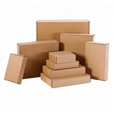 China Recyclable Wholesale Kraft Paper Cardboard Gift Underwear Folding Paper Box for sale