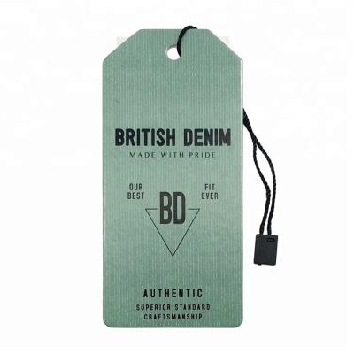 China Viable wholesale china custom custom garment clothing hang tags for sale