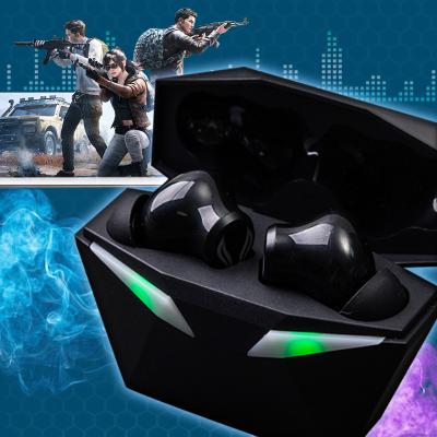 China 2021 New In-Ear Gaming Headset Earphone Earbuds With Microphone Wireless Blue Audiophile Earbuds Tooth Earphone for sale