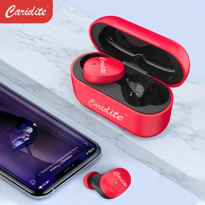 China Noise Canceling Earbuds Christmas Gifts Caridite BT Version 5.2 Hot Earphone Free Shipping Amazon Sale Wireless Charging Noise Canceling Earbuds for sale