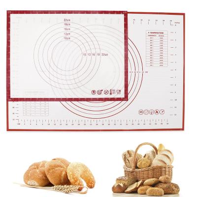 China Viable Wholesale Personalized Custom Macron Oven Liners Silicone Baking Mat Reusable for sale