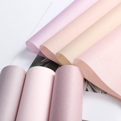 China Recycled Materials Fabric Fashionable Custom Printed Kraft Paper For Stretching Products Packaging Clothes for sale