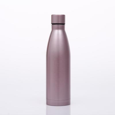 China Sustainable Factory Supply Bottles Stainless Steel Sports Drinking Cola Shaped Drinking Water Bottle for sale