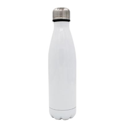 China Custom Stocked Sublimation Stainless Steel Sports Water Bottles 500ml Wholesale Water Bottles for sale