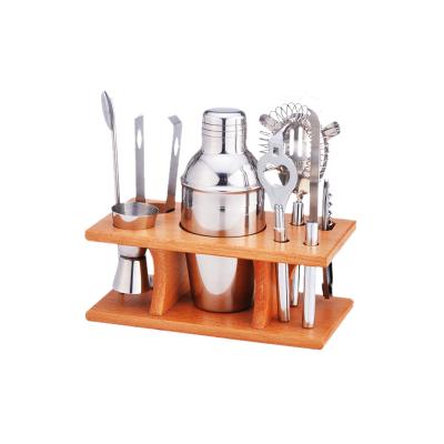 China New Type of Sustainable Selling Well Suitable for Multiple Scenarios Stainless Steel Cocktail Shaker Bar Set for sale