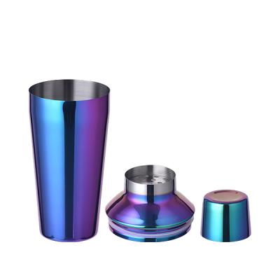 China Viable Low Price Guaranteed Quality Colorful Novelty Stainless Cocktail Shaker for sale